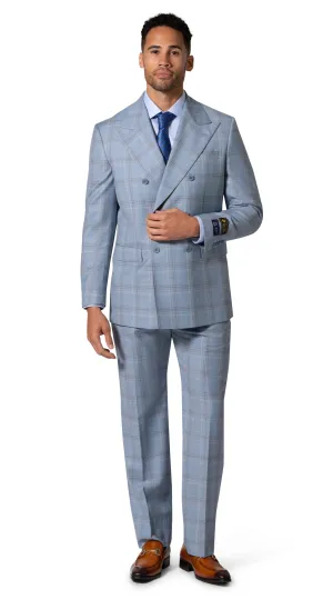 Bergamo Elegant - Faille Wool Suit 10005.4056 D/B high-end style
