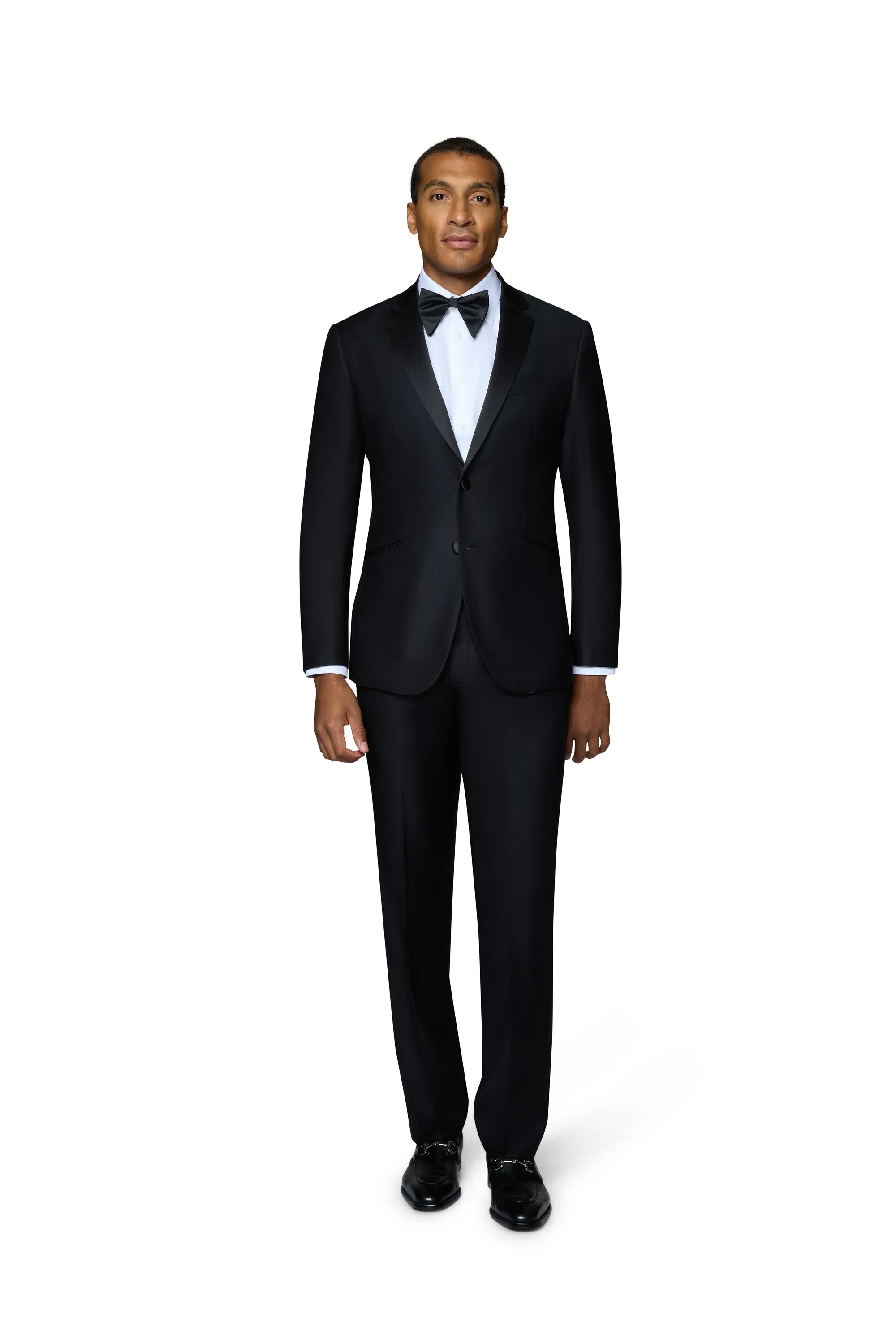 Bergamo Elegant -  Modern Fit Tuxedo - Black etiquette wear