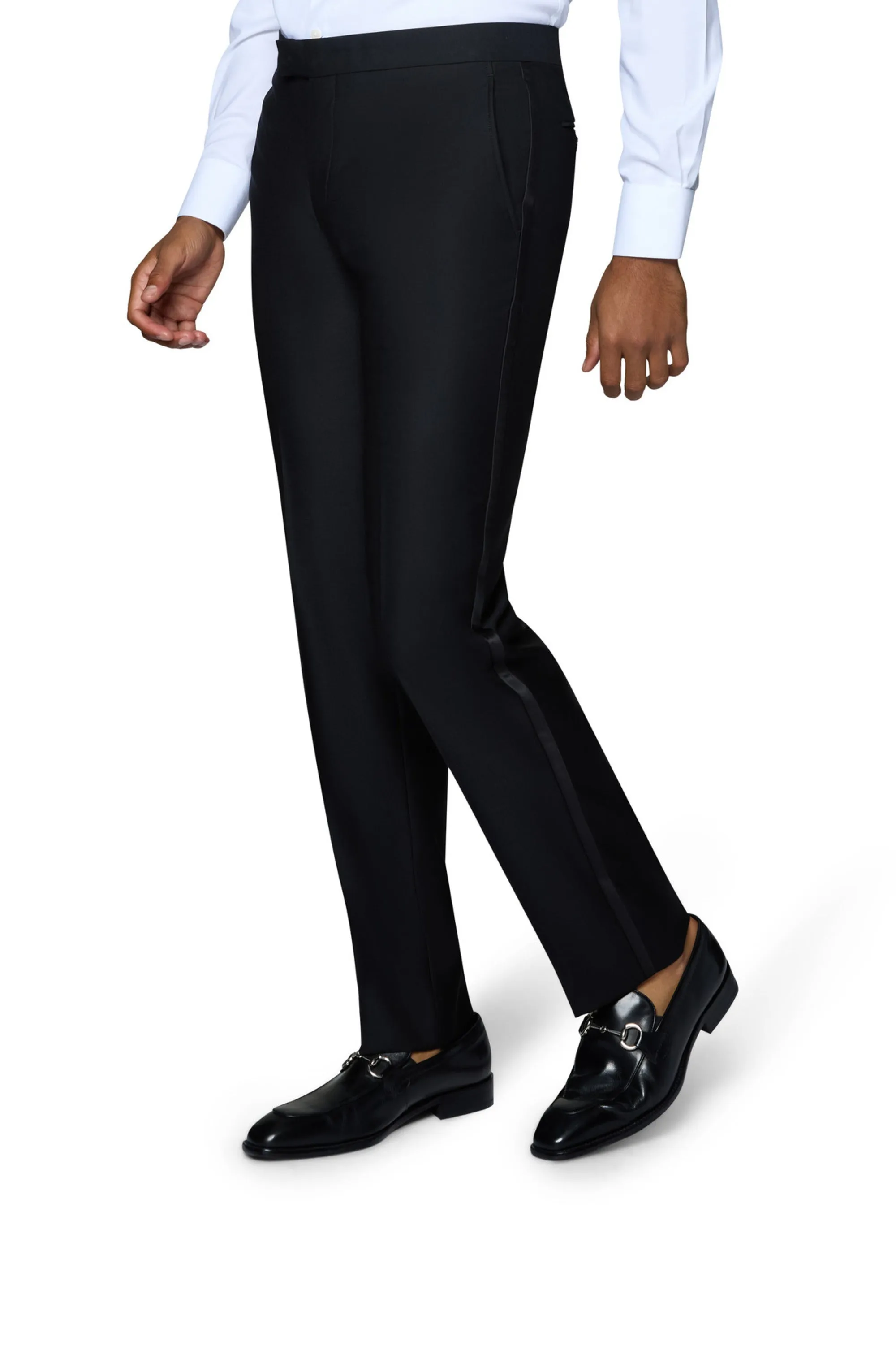 Bergamo Elegant -  Modern Fit Tuxedo - Black retro classic