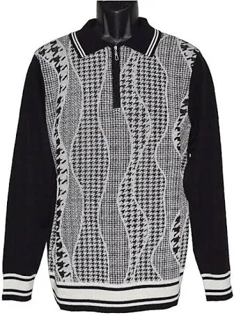 Bergamo Elegant P-302 Sweater - Black outdoor adventure