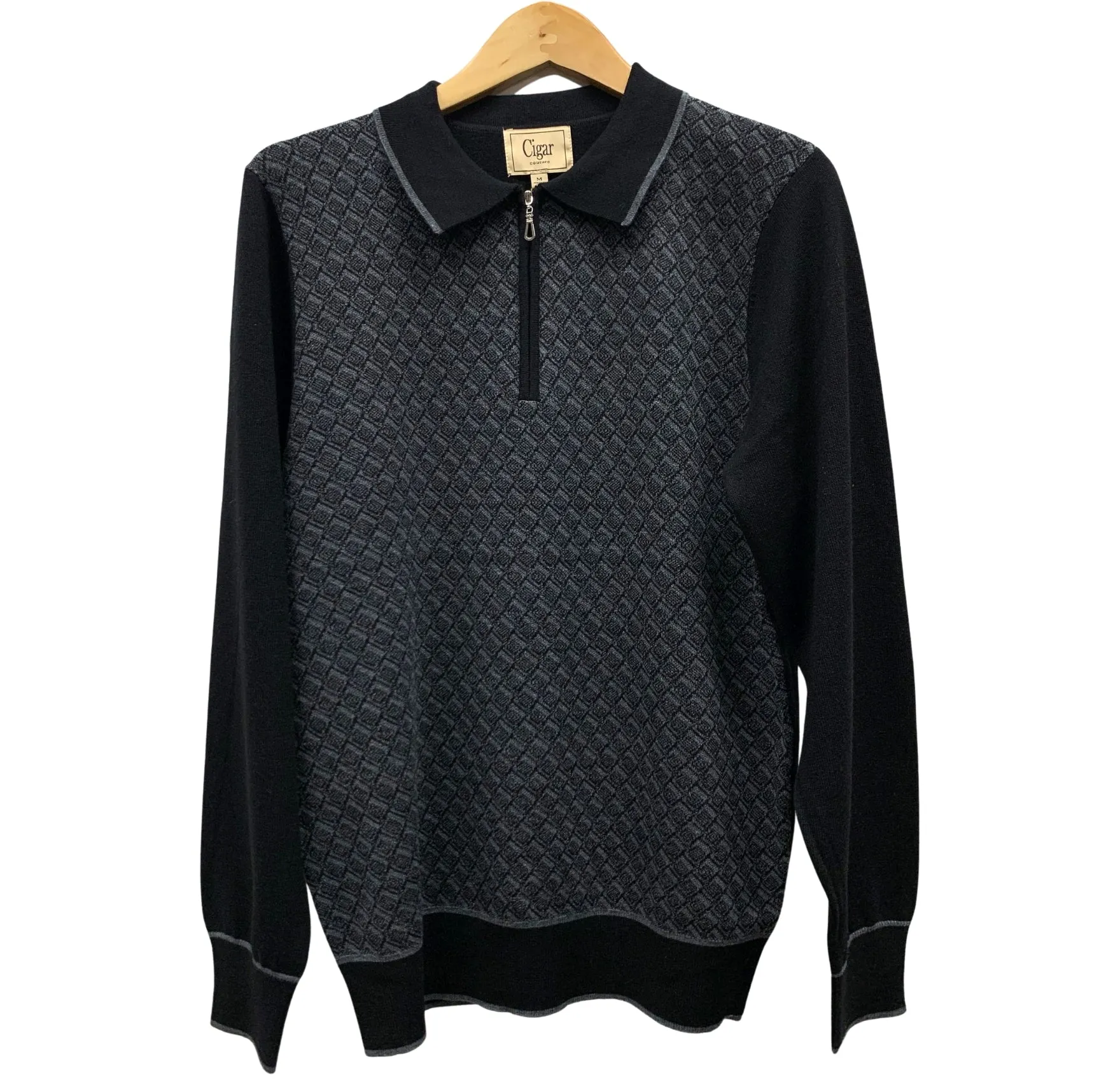 Bergamo Elegant P-312 Sweater - Black holiday season