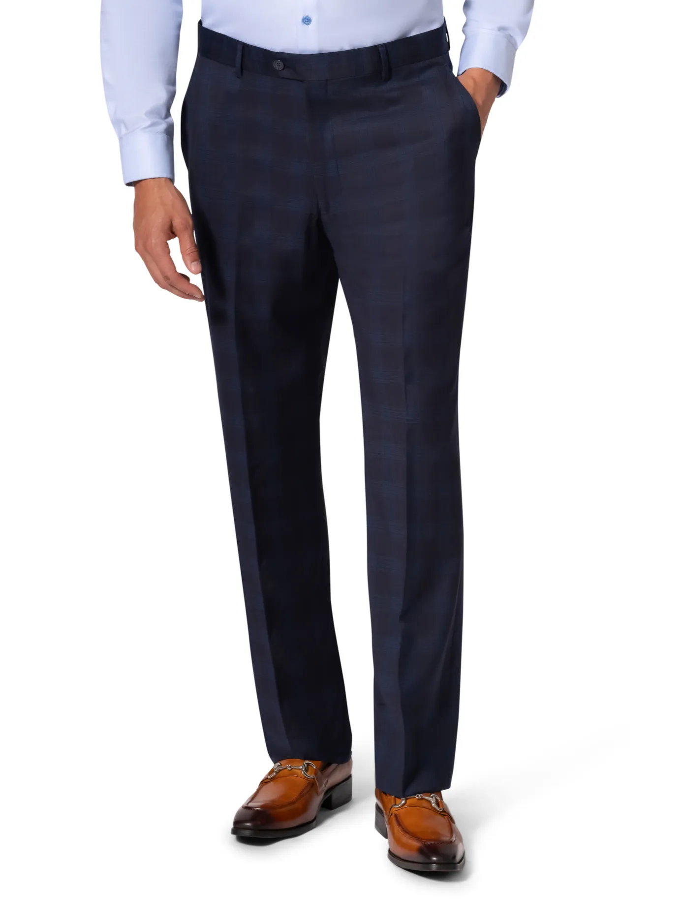 Bergamo Elegant Reda | 146.519 Modern Fit Suit - Blue refined look