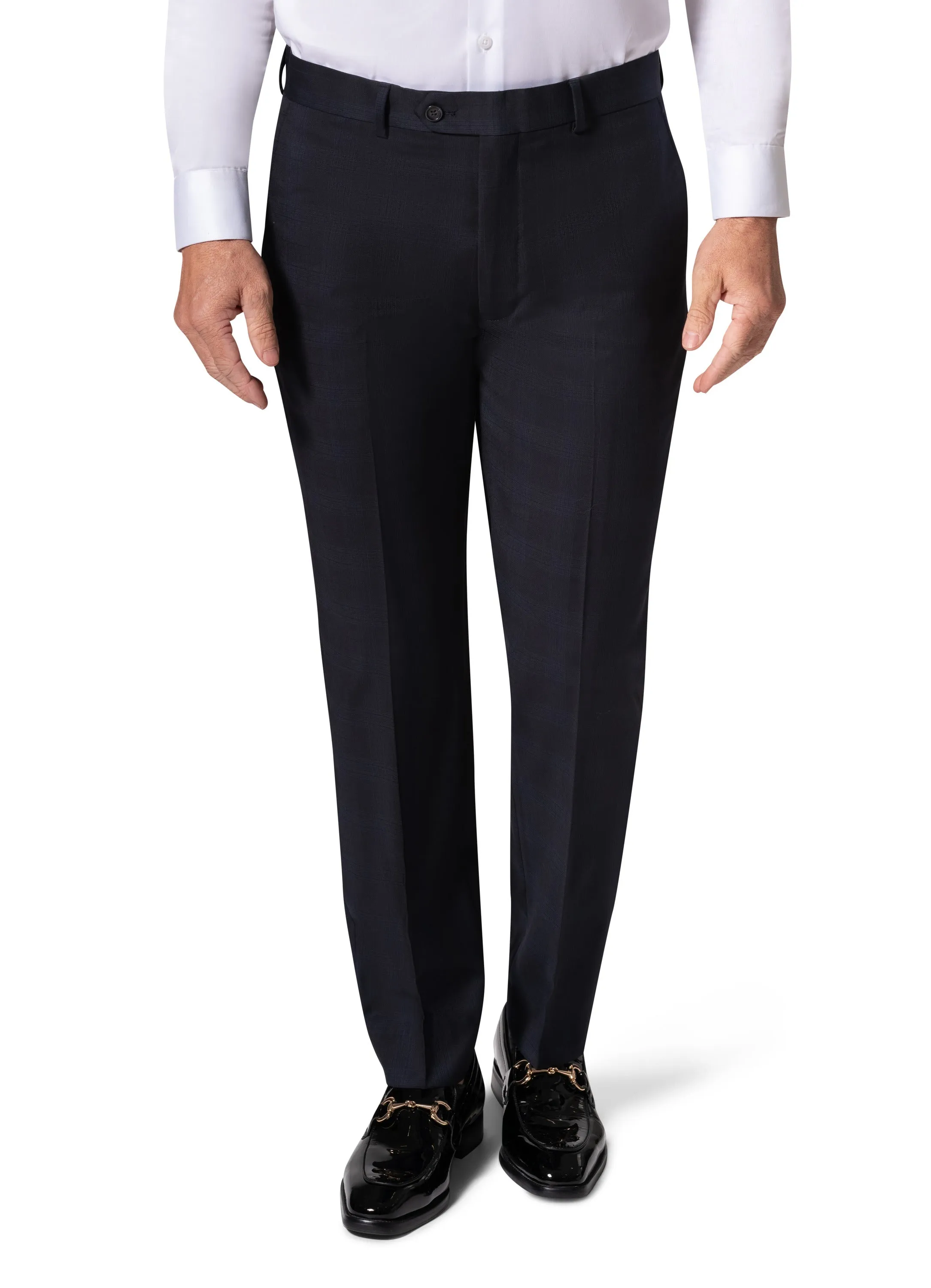 Bergamo Elegant Reda | 146.519 Slim Fit Suit - Black tailored suit look