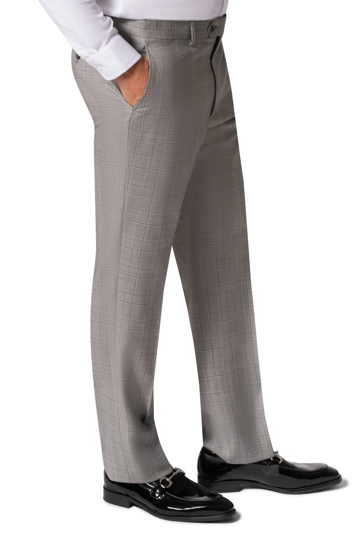 Bergamo Elegant - Reda |  156.43 Modern 2-Piece Suit - Grey refined menswear