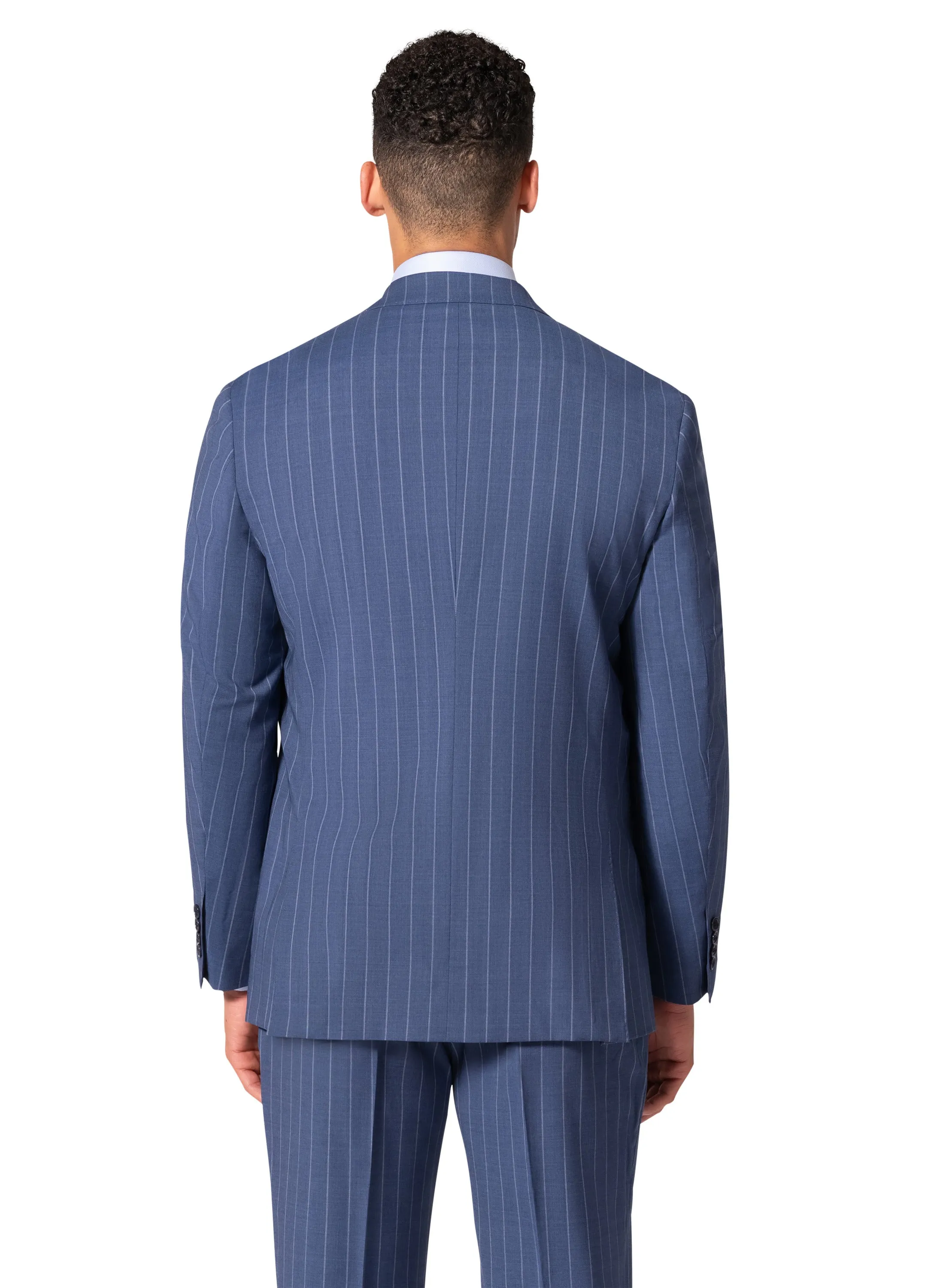 Bergamo Elegant Reda Flexo |  705.200 Modern Fit Suit - Blue festive occasion