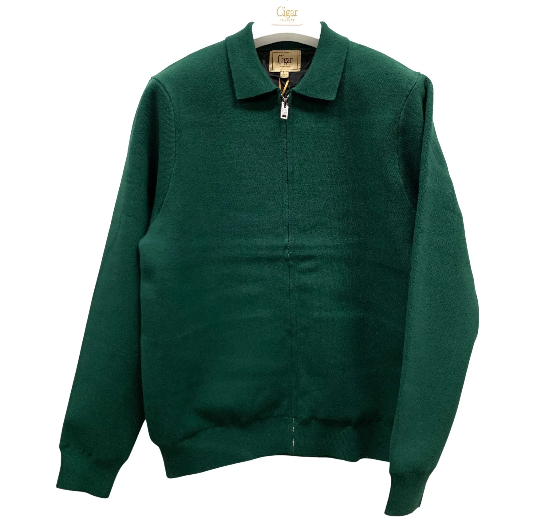 Bergamo Elegant SWJ-1478 Sweater Jacket - Forest sporty style