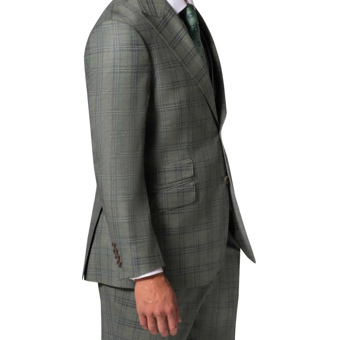 Bergamo Essex Elegant - Faille Wool 10005.4098 Suit Big & Tall professional look