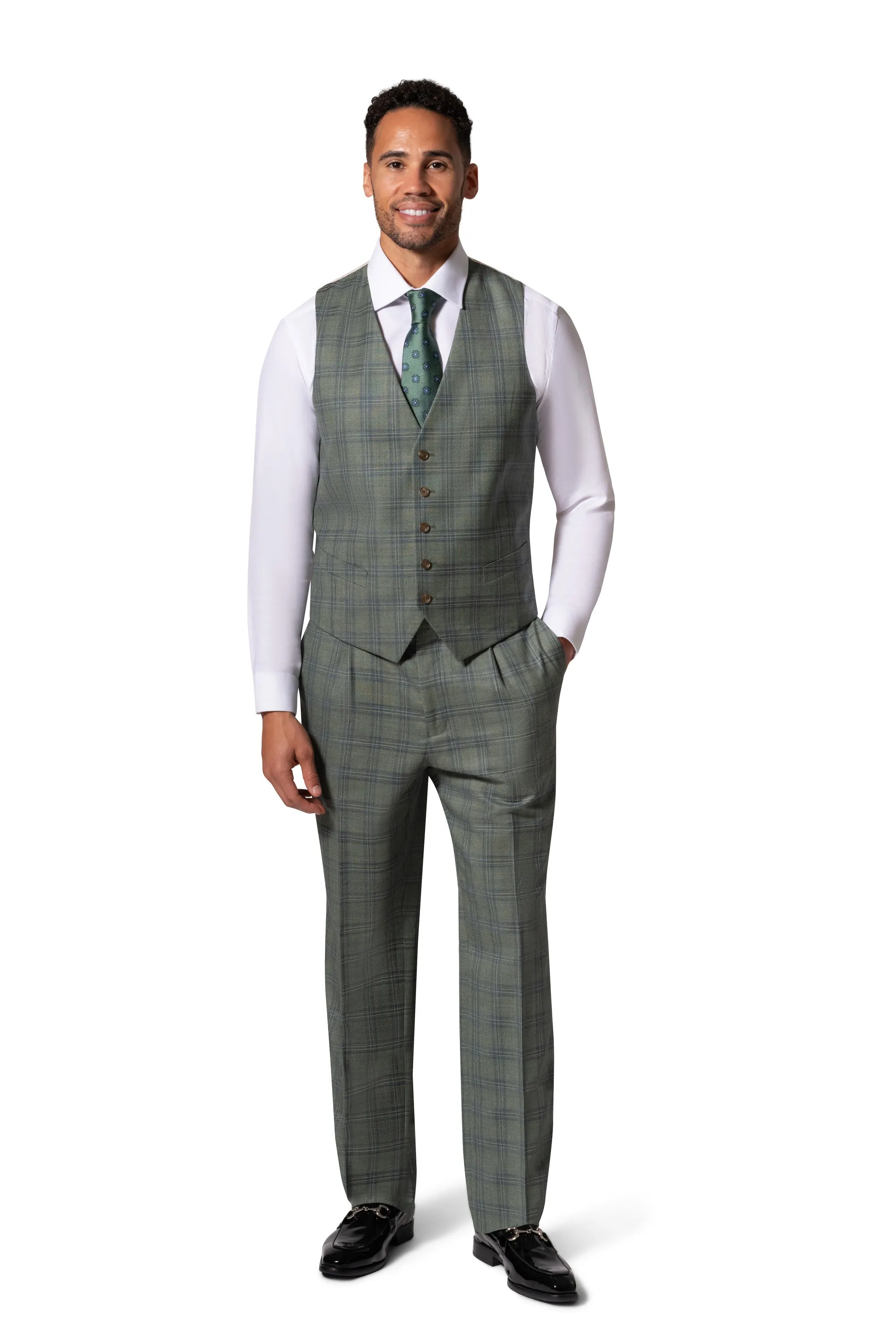 Bergamo Essex Elegant - Faille Wool 10005.4098 Suit Big & Tall trendy suit