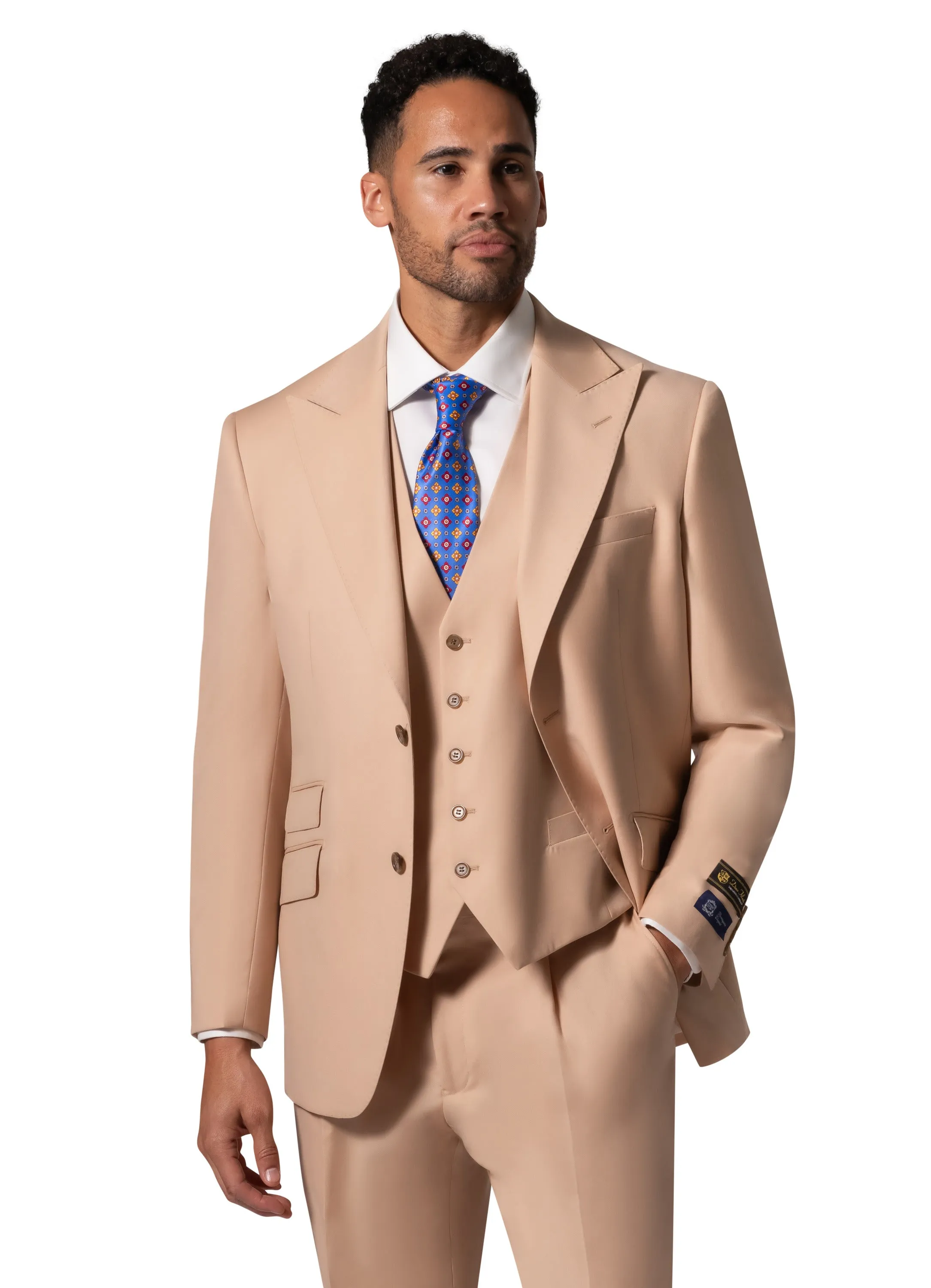 Bergamo Essex Elegant - Faille Wool 10174.001 Suit dapper look