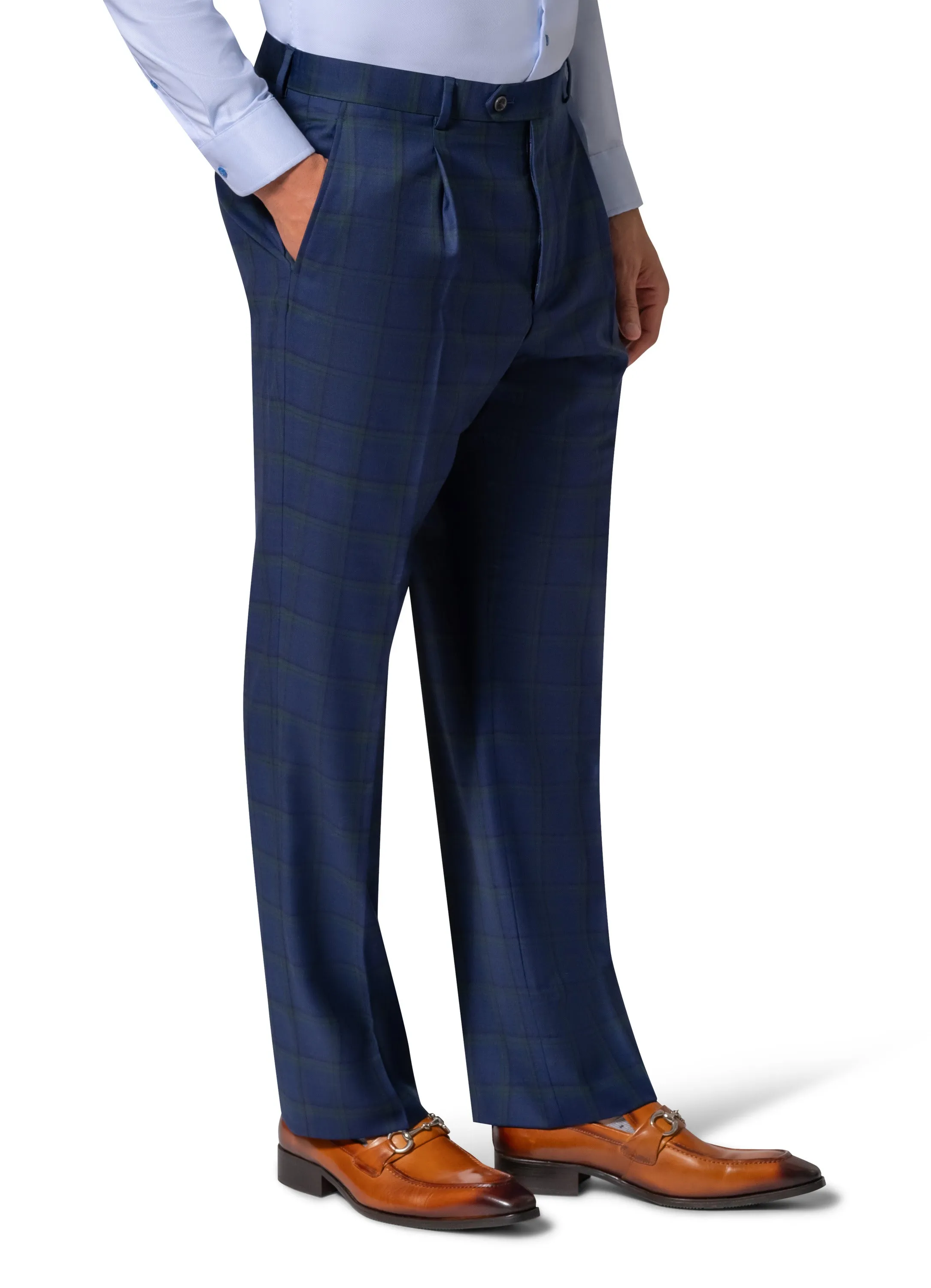 Bergamo Essex Elegant - Faille Wool Suit 10005.4055 luxury wear
