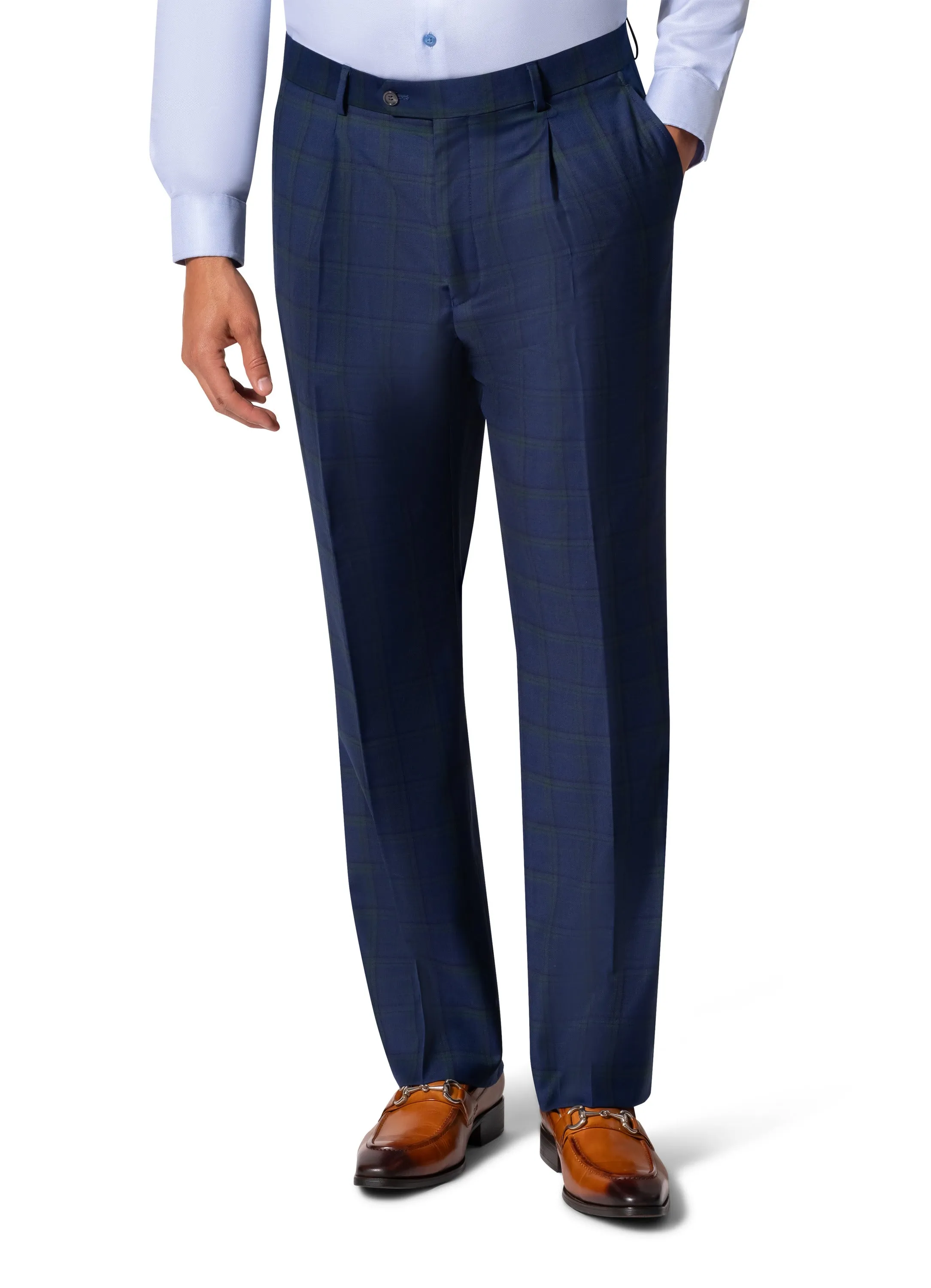 Bergamo Essex Elegant - Faille Wool Suit 10005.4055 upscale look