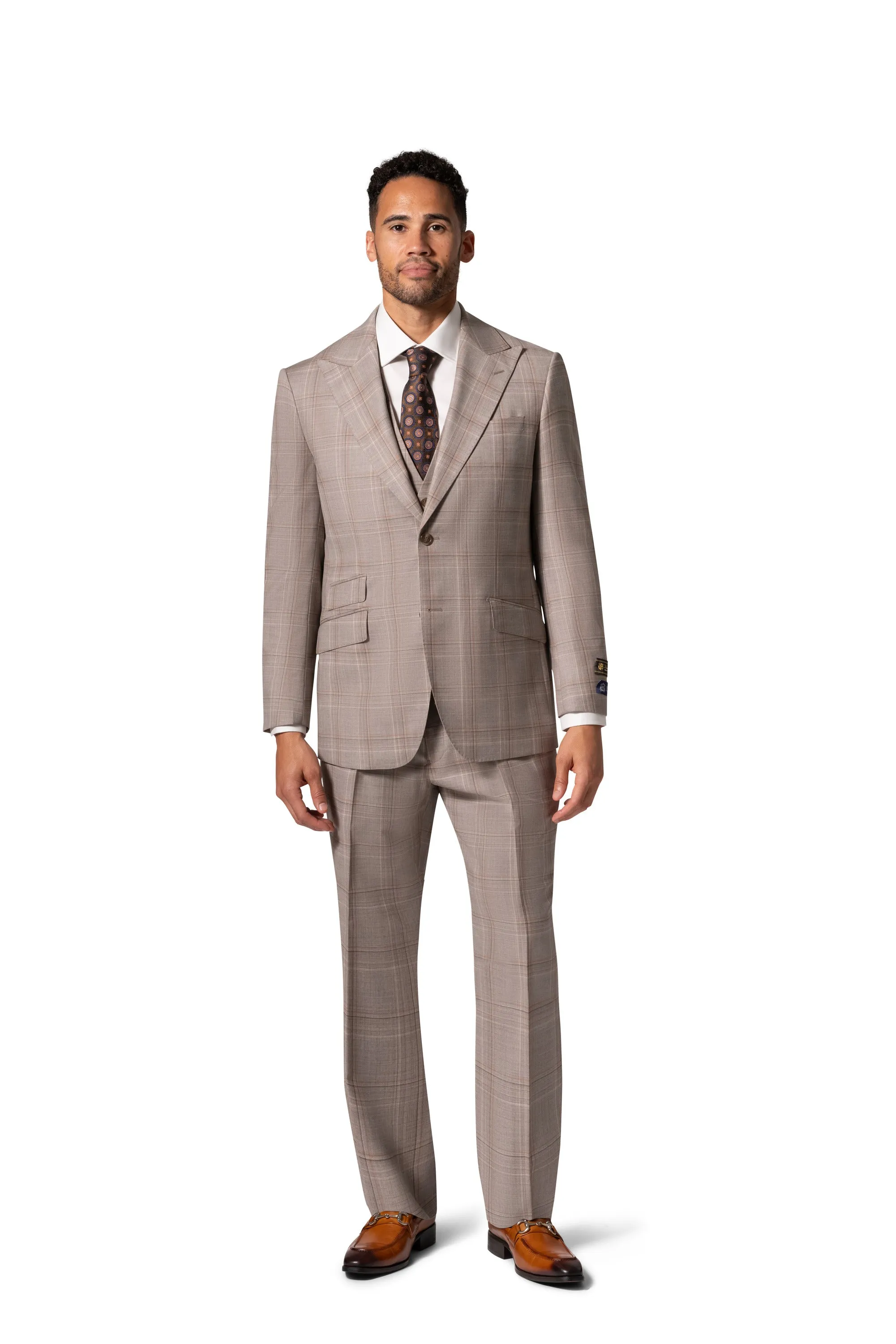 Bergamo Essex Elegant - Faille Wool Suit 10005.4056 stylish wear