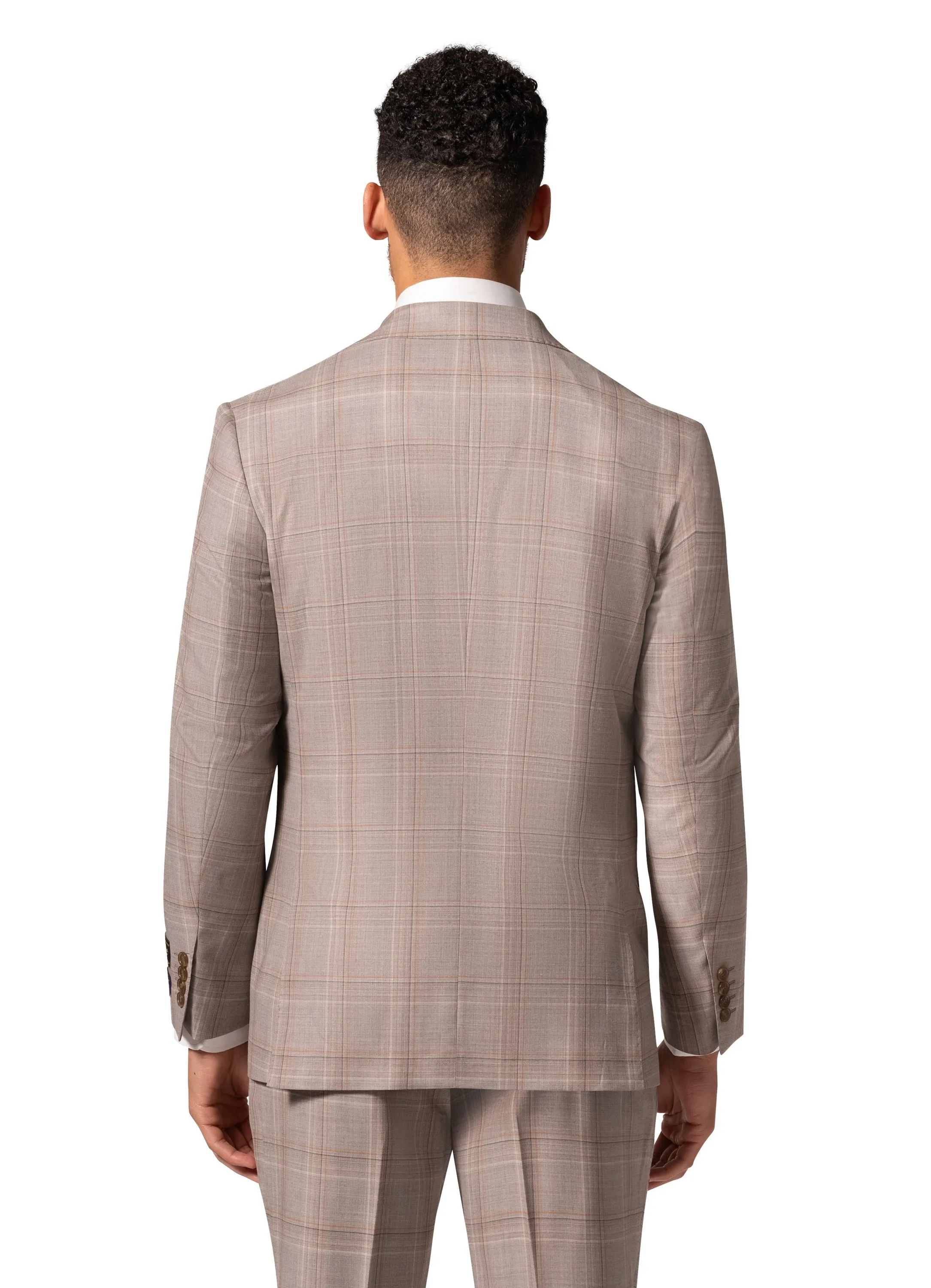 Bergamo Essex Elegant - Faille Wool Suit 10005.4056 refined look