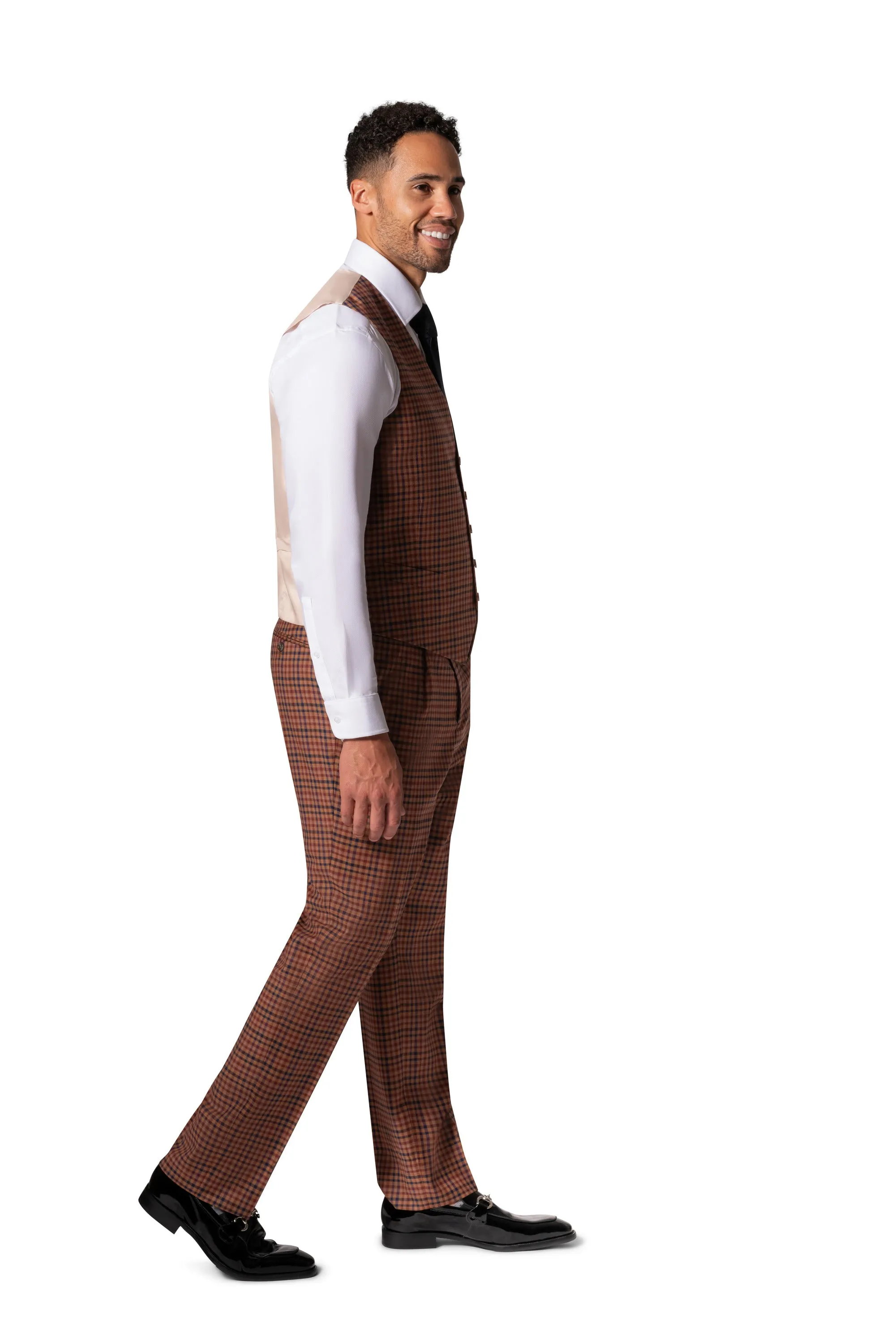 Bergamo Essex Elegant - Faille Wool Suit 10005.4097 confident look
