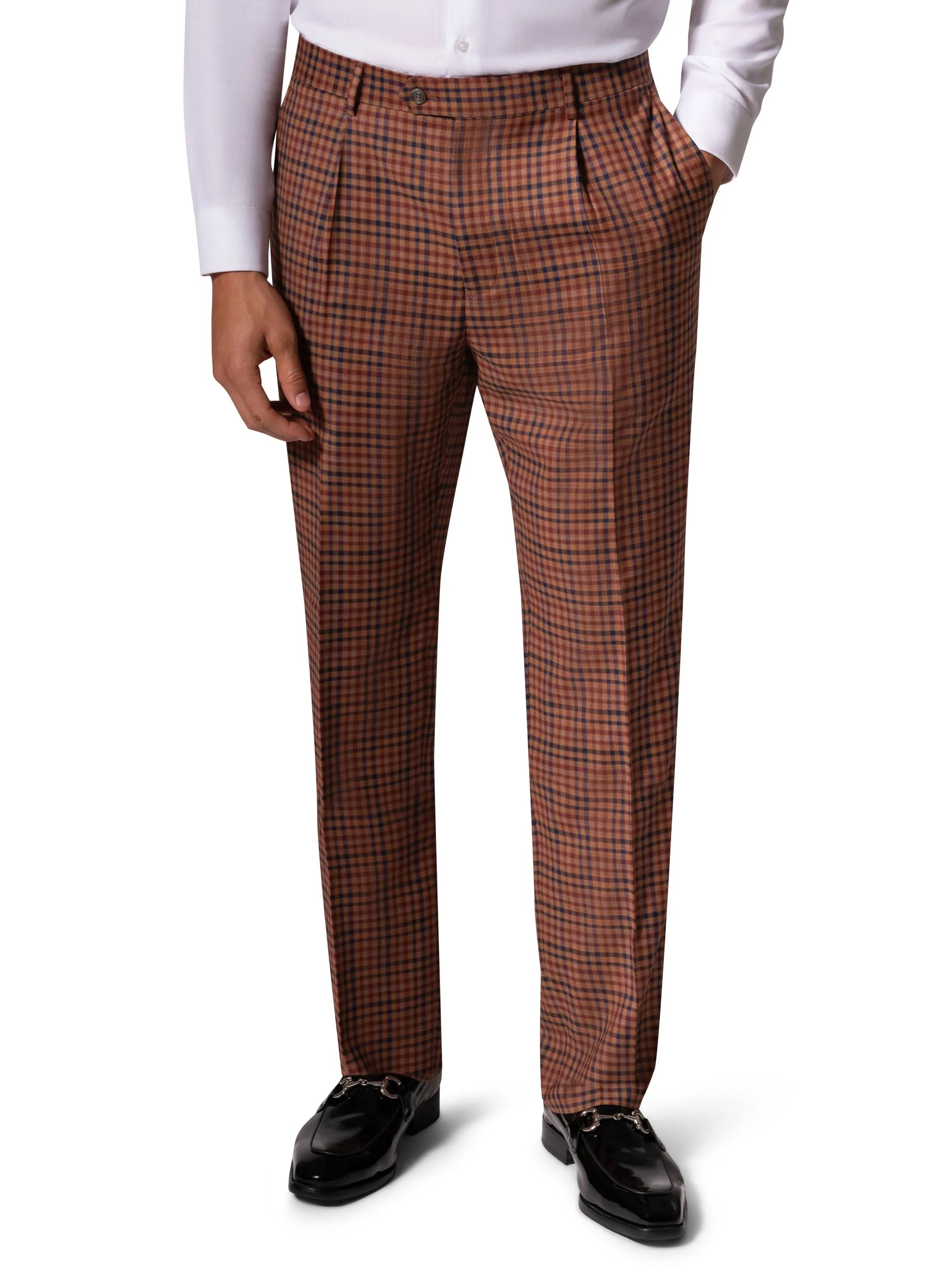 Bergamo Essex Elegant - Faille Wool Suit 10005.4097 upscale look