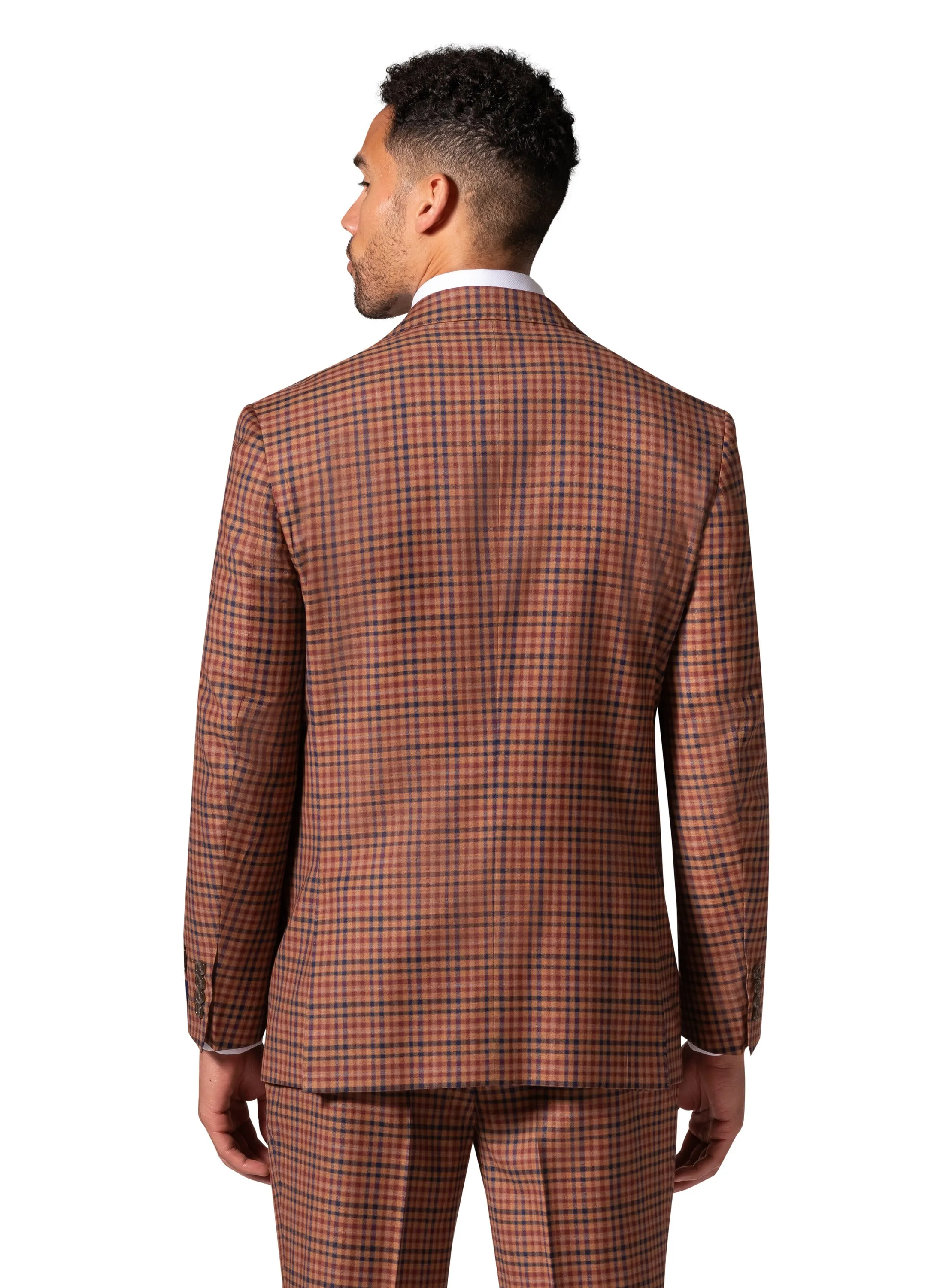 Bergamo Essex Elegant - Faille Wool Suit 10005.4097 photo session