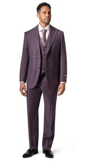 Bergamo Essex Elegant - Faille Wool Suit 10005.4099 Big & Tall fashion classic
