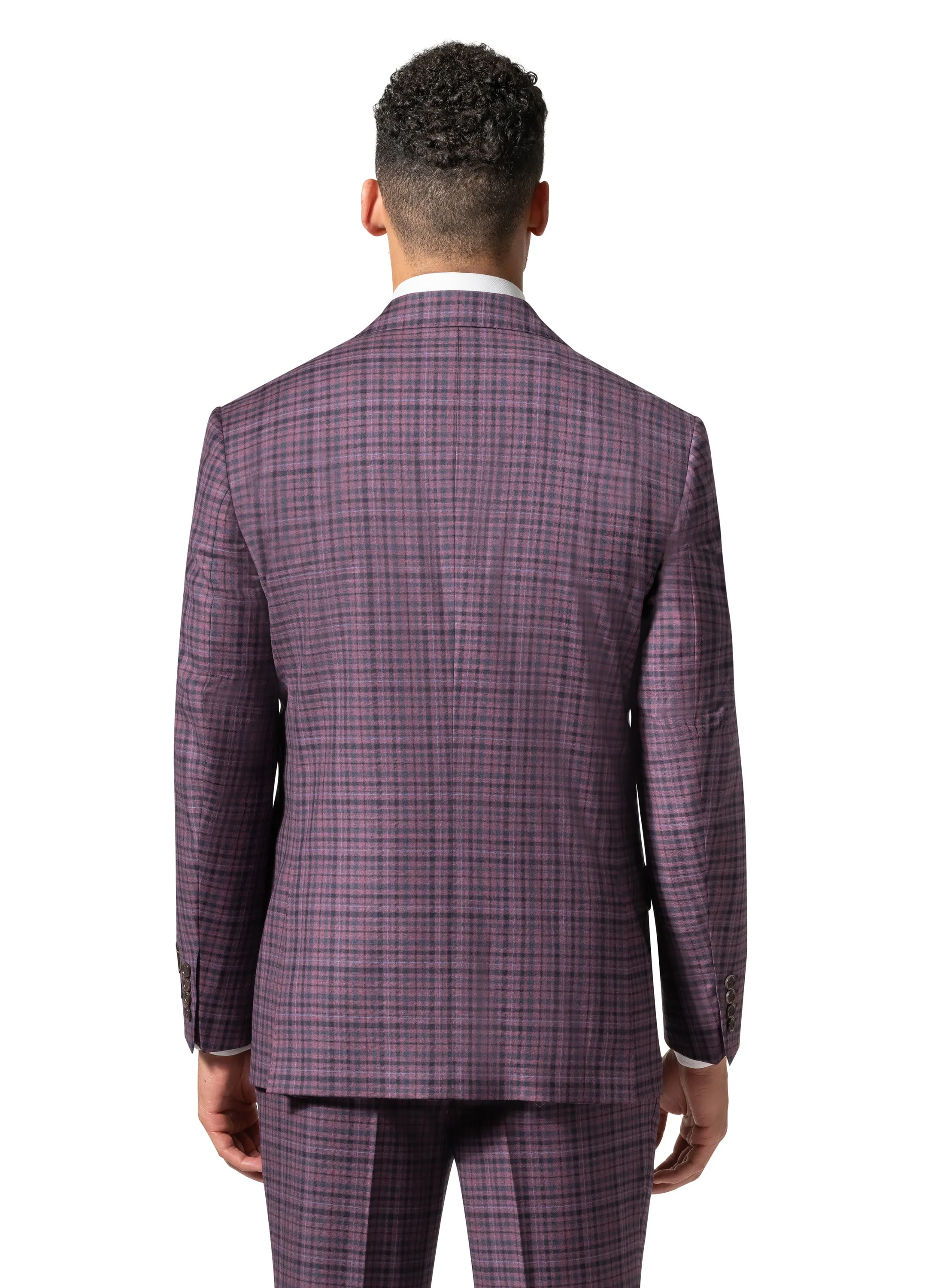 Bergamo Essex Elegant - Faille Wool Suit 10005.4099 refined fit