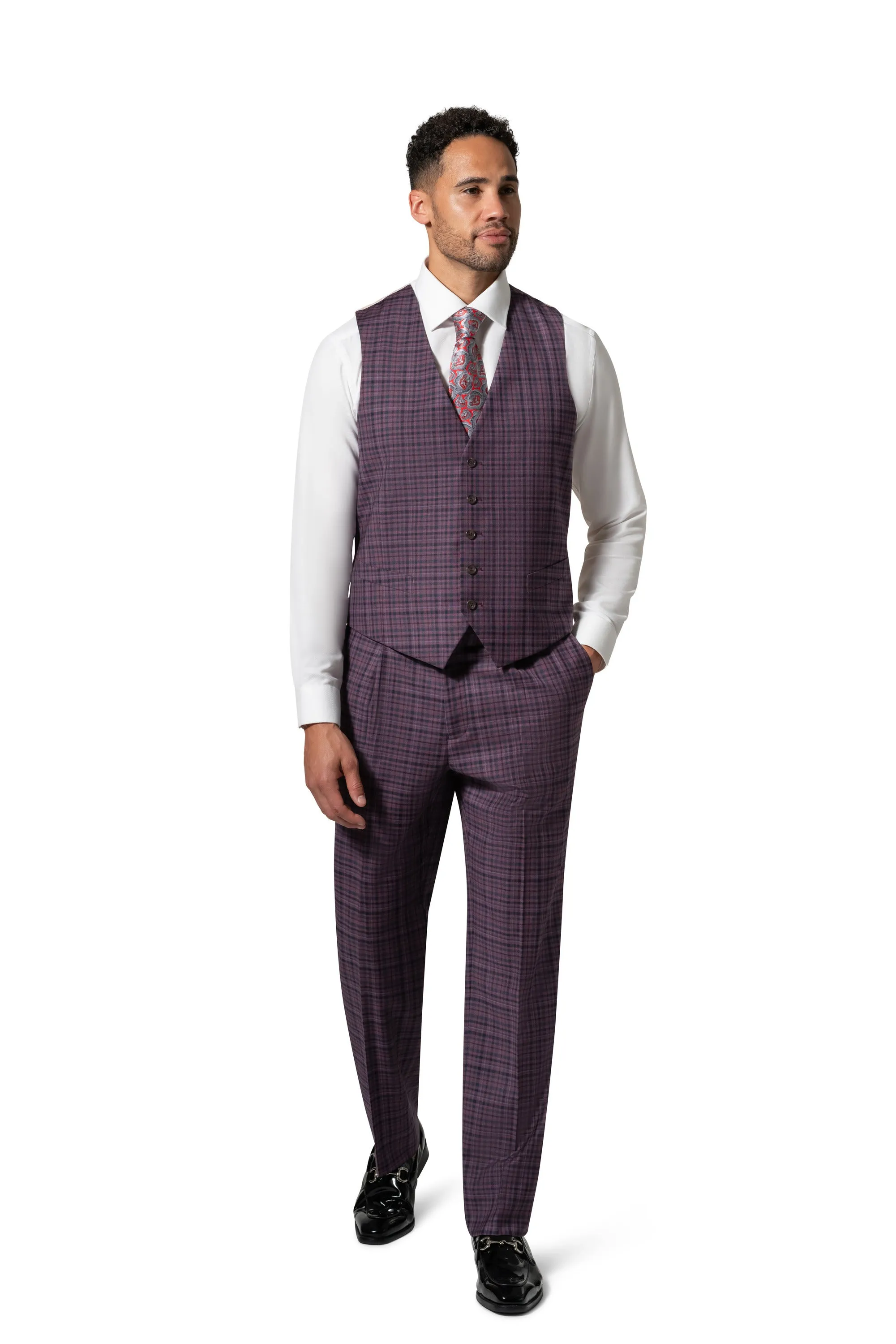 Bergamo Essex Elegant - Faille Wool Suit 10005.4099 sleek design