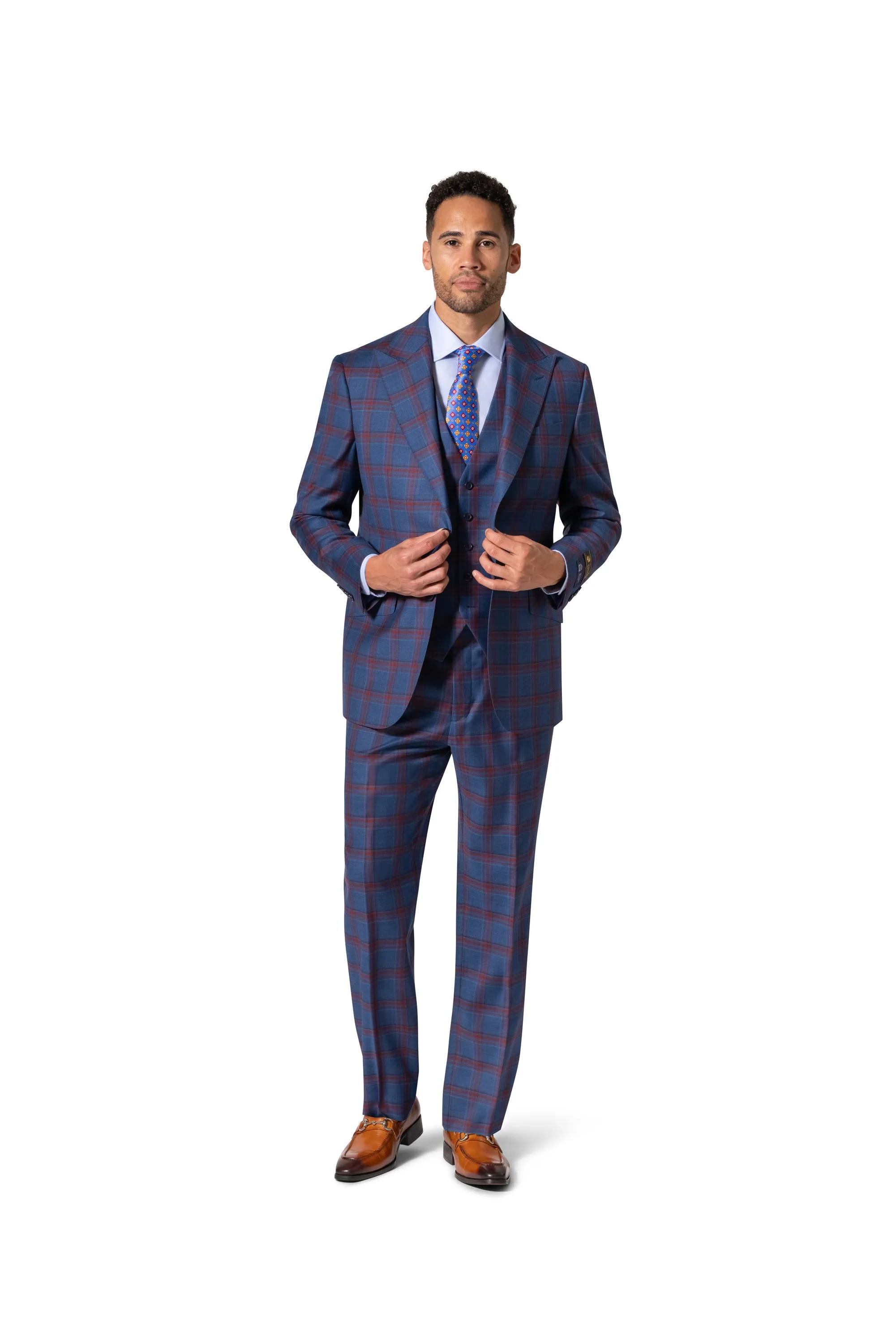 Bergamo Essex Elegant - Faille Wool Suit 10005.4100 classic design outfit