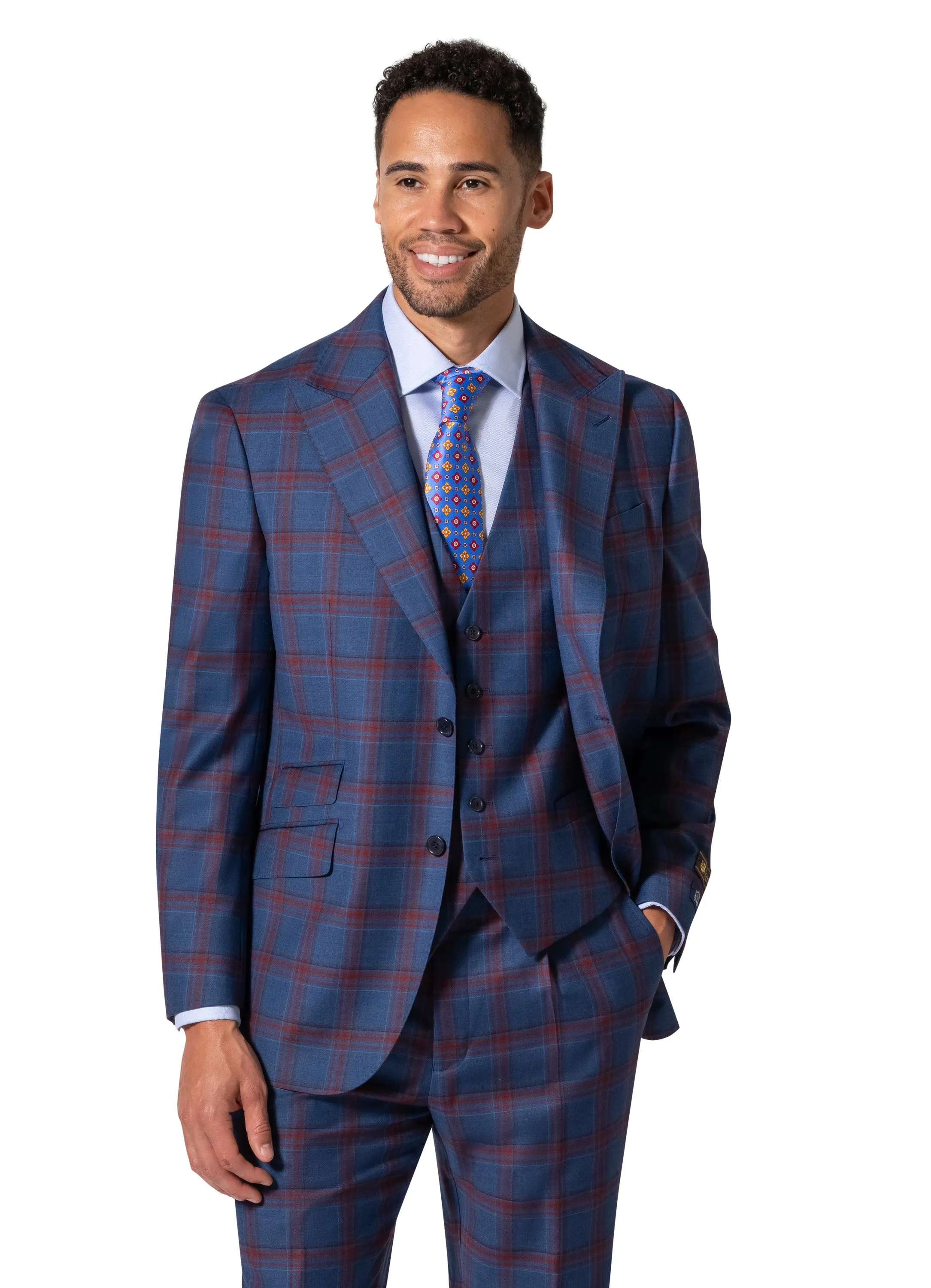 Bergamo Essex Elegant - Faille Wool Suit 10005.4100 best man attire