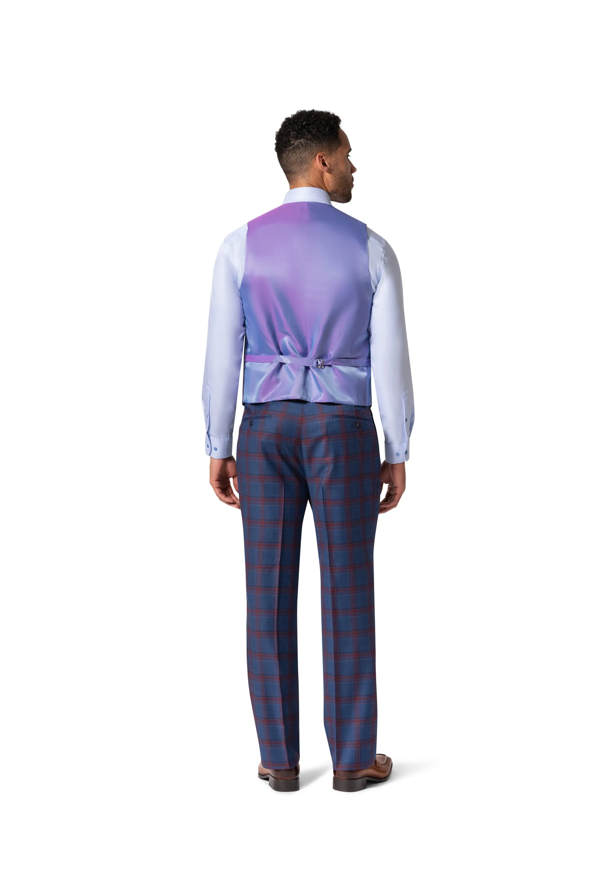 Bergamo Essex Elegant - Faille Wool Suit 10005.4100 quality stitching