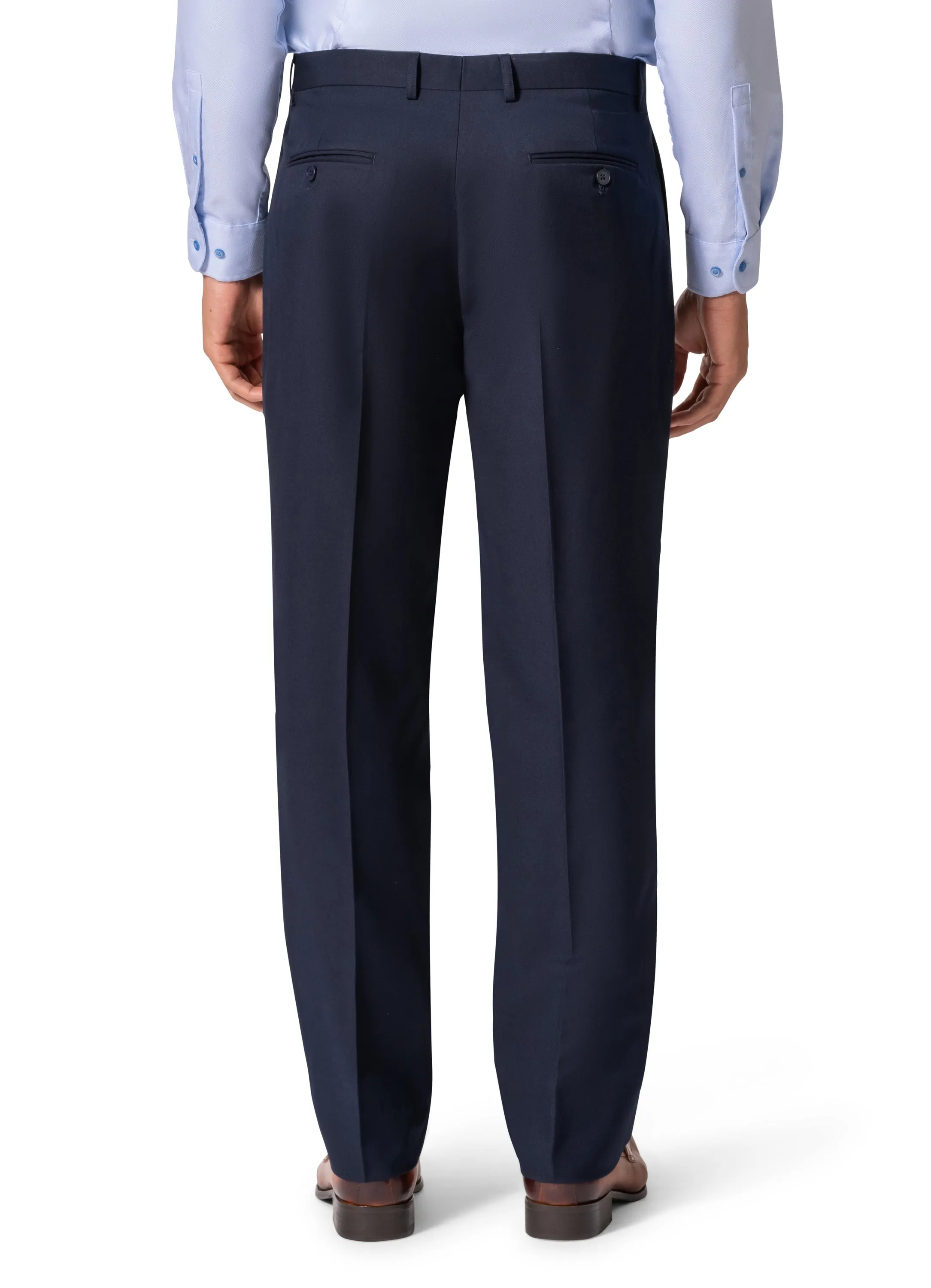 Bergamo Orange A6732 D/B Modern Fit Suit - Navy refined look