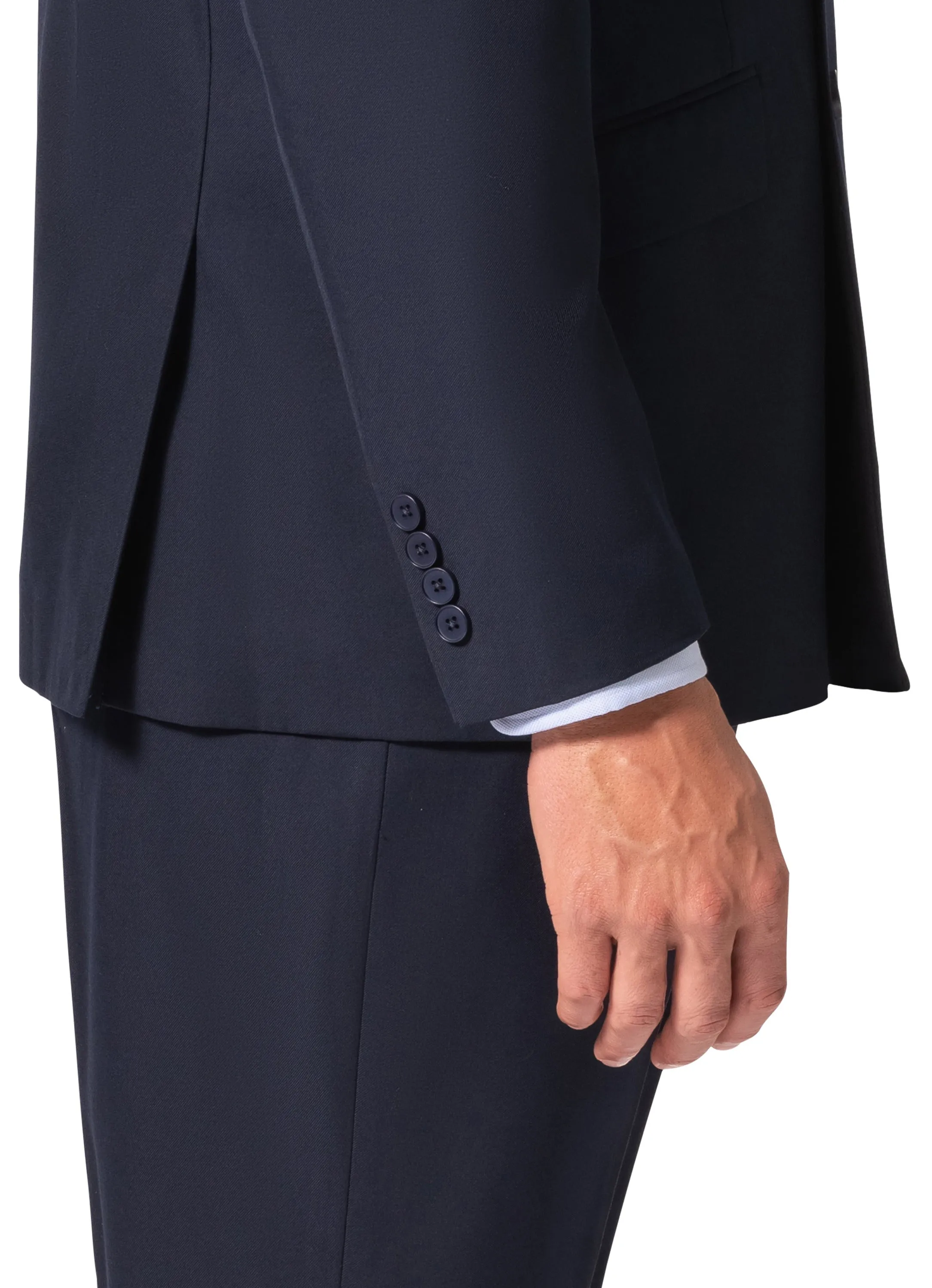 Bergamo Orange A6732 D/B Modern Fit Suit - Navy romantic style