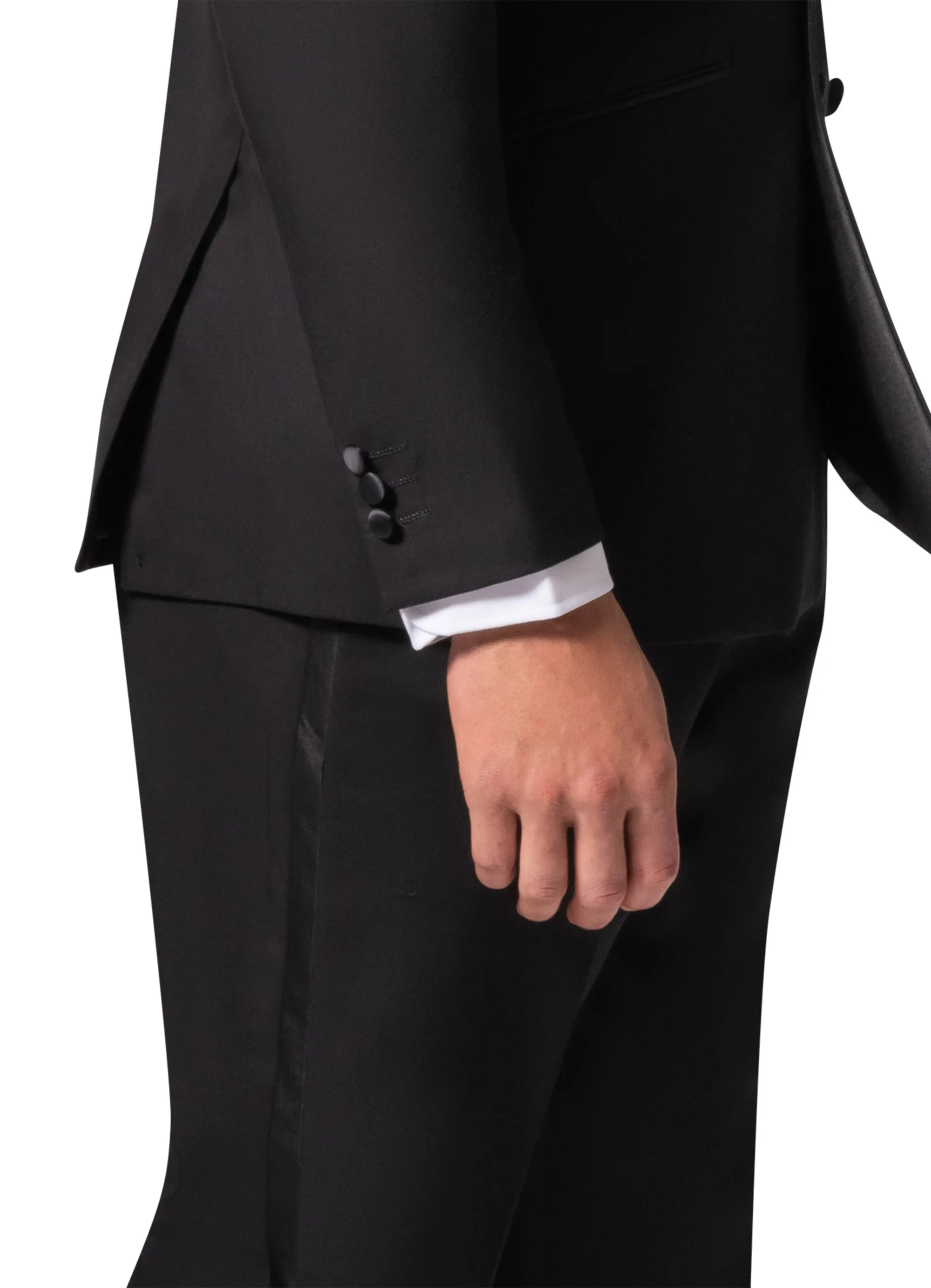 Bergamo Orange A6732 D/B Tuxedo Modern Fit - Black stage outfit