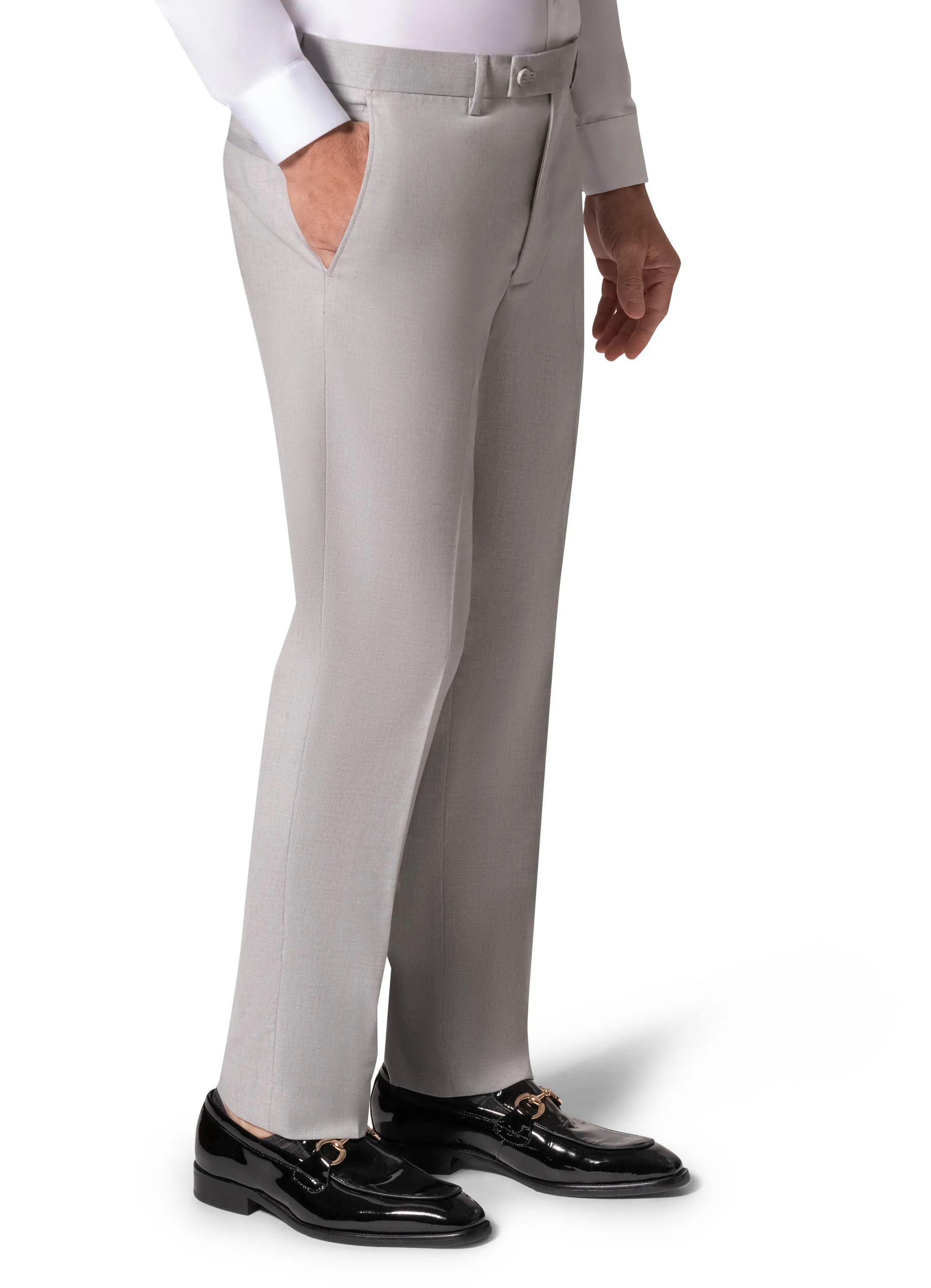 Bergamo Orange MARCO 003 Slim Fit Suit - Grey formal event