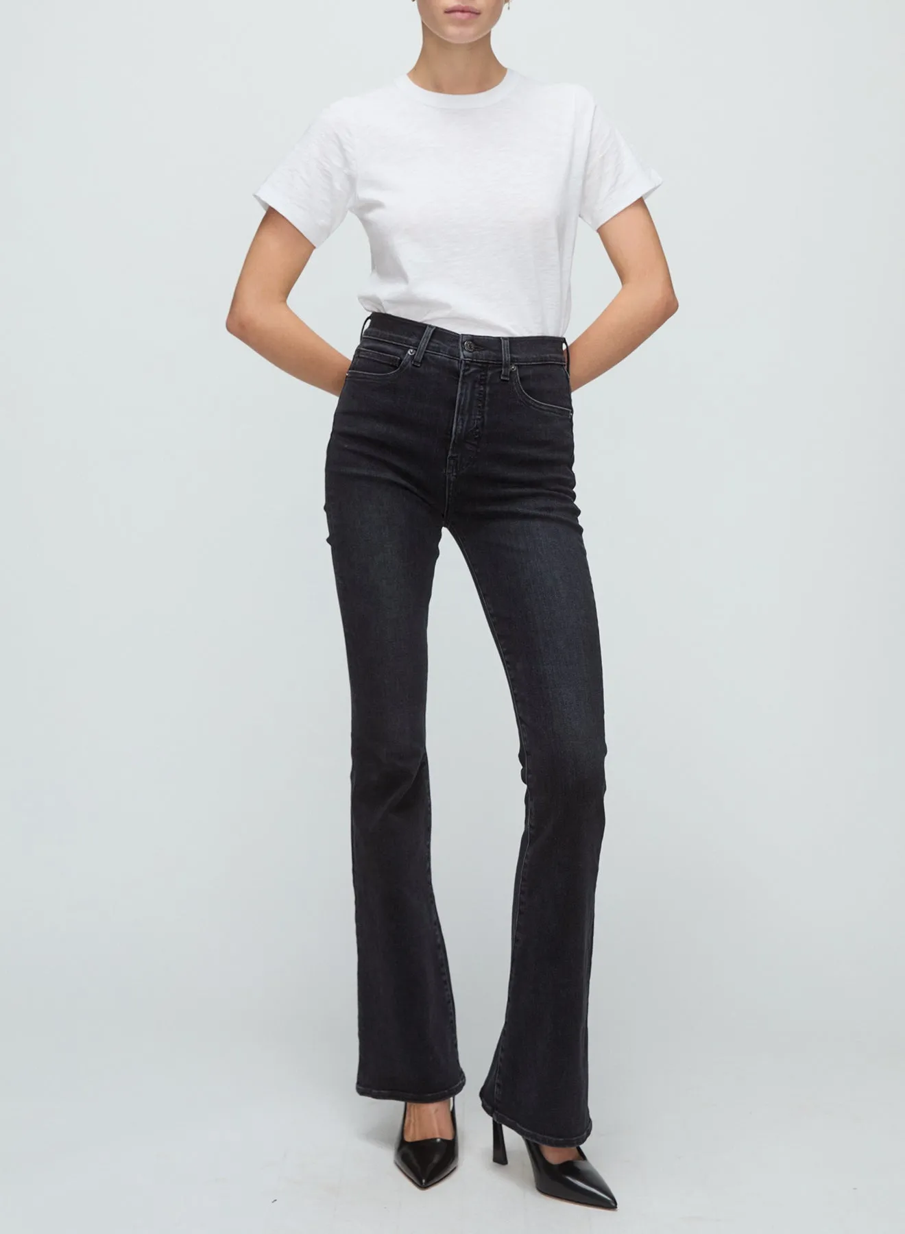 Beverly Skinny-Flare Jean casual chic
