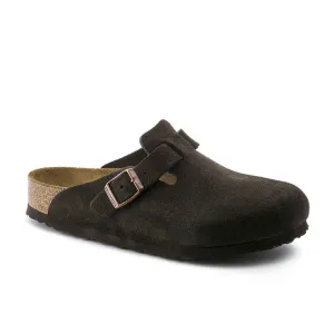 Birkenstock Men's Boston Soft Footbed Mocha everyday vibe