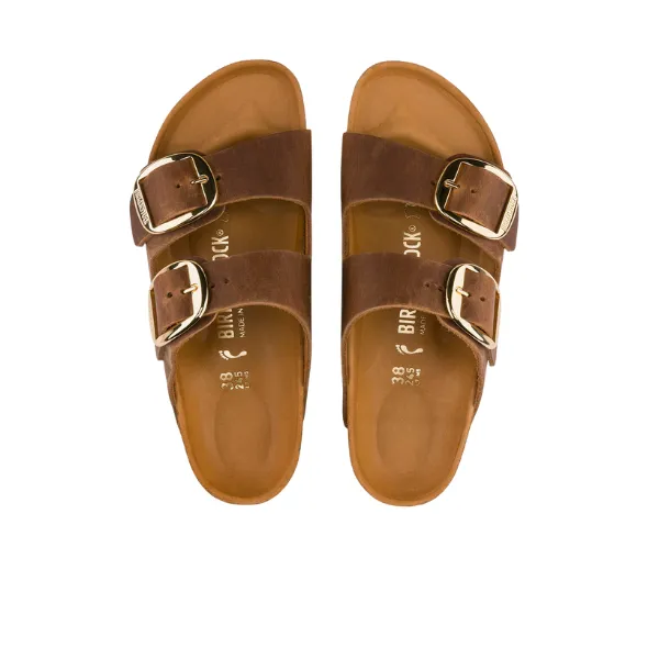 Birkenstock Women's Arizona Big Buckle Cognac relax mood