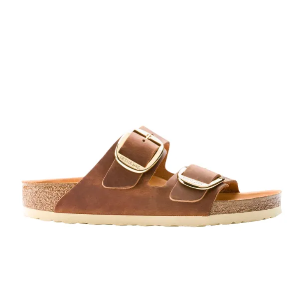 Birkenstock Women's Arizona Big Buckle Cognac trip ready