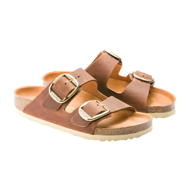 Birkenstock Women's Arizona Big Buckle Cognac Open Freedom