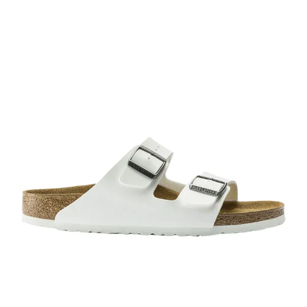 Birkenstock Women's Arizona Birko-Flor White Beach Ready