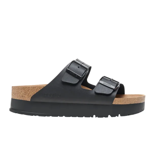 Birkenstock Women's Arizona Flex Platform Black daily freedom