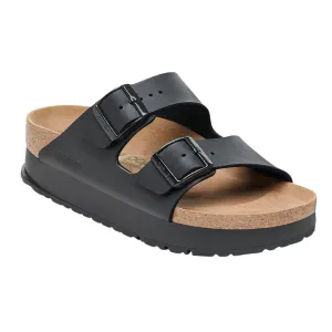Birkenstock Women's Arizona Flex Platform Black drift mode