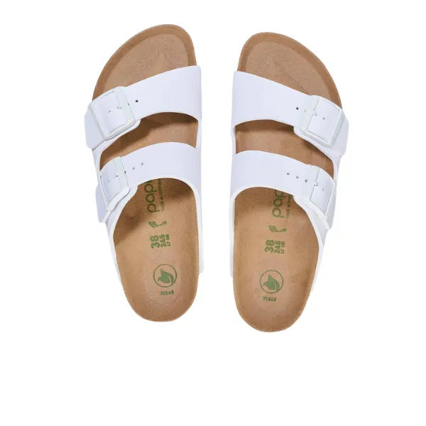 Birkenstock Women's Arizona Flex Platform White neat look