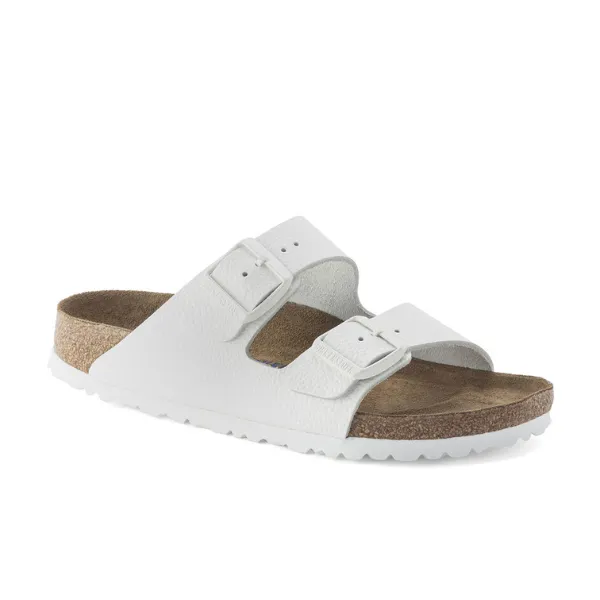 Birkenstock Women's Arizona Soft Footbed White spring ready