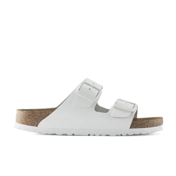 Birkenstock Women's Arizona Soft Footbed White street charm