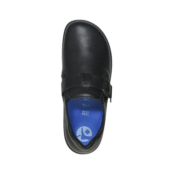 Birkenstock Women's Caris Pro Leather Black quick exit