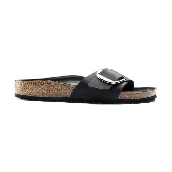 Birkenstock Women's Madrid Big Buckle Black Ocean Path