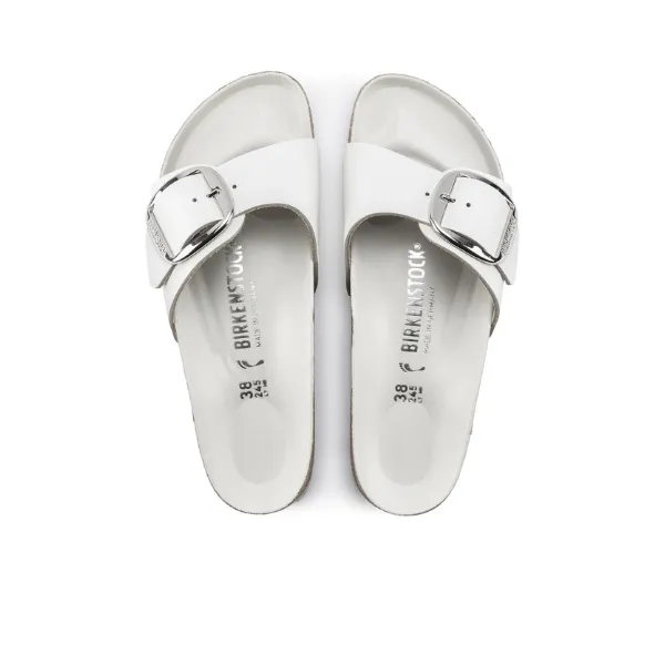 Birkenstock Women's Madrid Big Buckle White go neutral