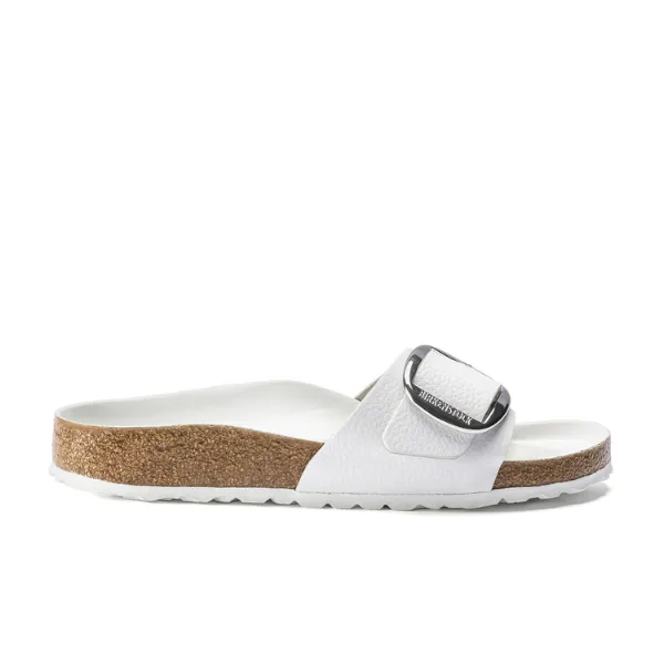 Birkenstock Women's Madrid Big Buckle White everyday go
