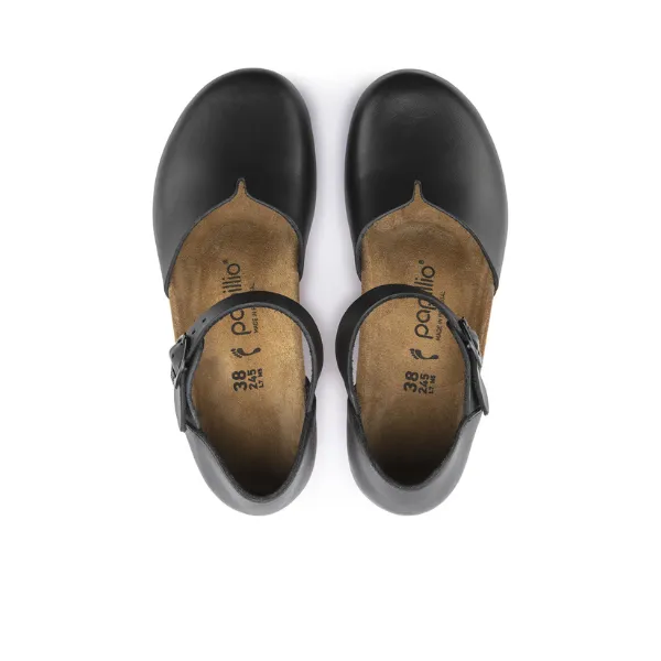 Birkenstock Women's Mary Leather Black cozy fit