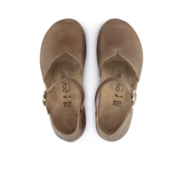 Birkenstock Women's Mary Leather Cognac happy feet