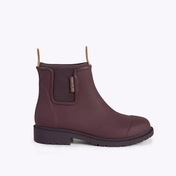 Bobbi Rain Boot in Dark Cherry from Merry People air walk