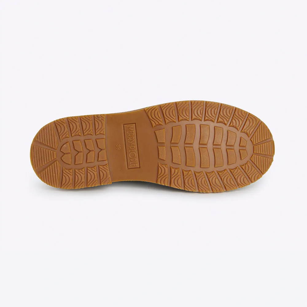 Bobbi Rain Boot in Khaki Green from Merry People street smart