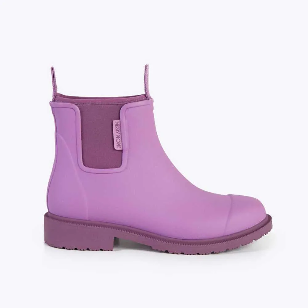 Bobbi Rain Boot in Orchid from Merry People comfort fit